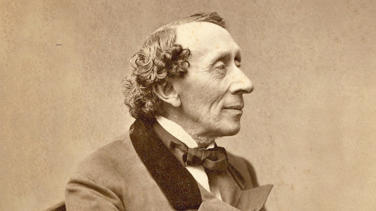 Retrato de Hans Christian Andersen