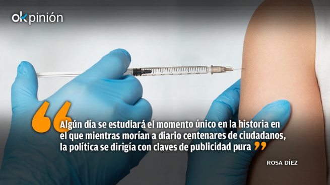 Menos propaganda y más vacunas, Sánchez