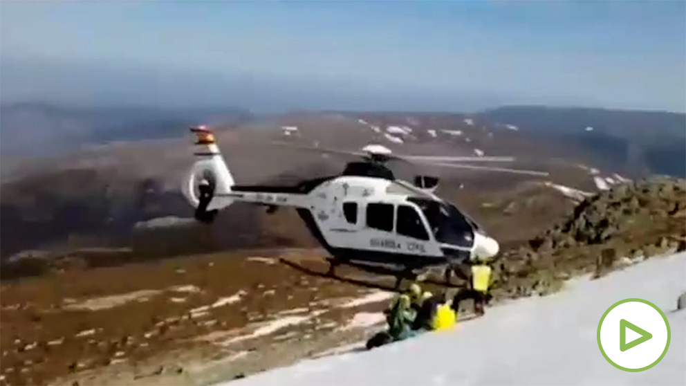 Guardia Civil rescata a un montañero