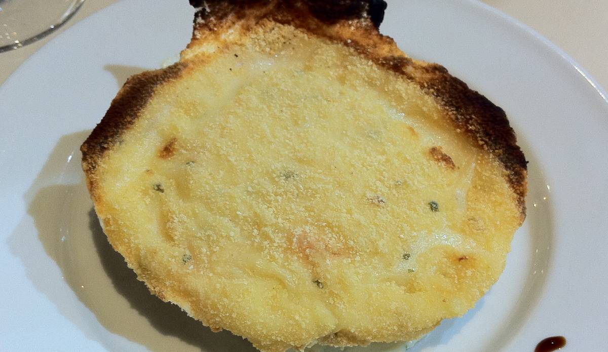 Vieiras a la parmesana receta sencilla