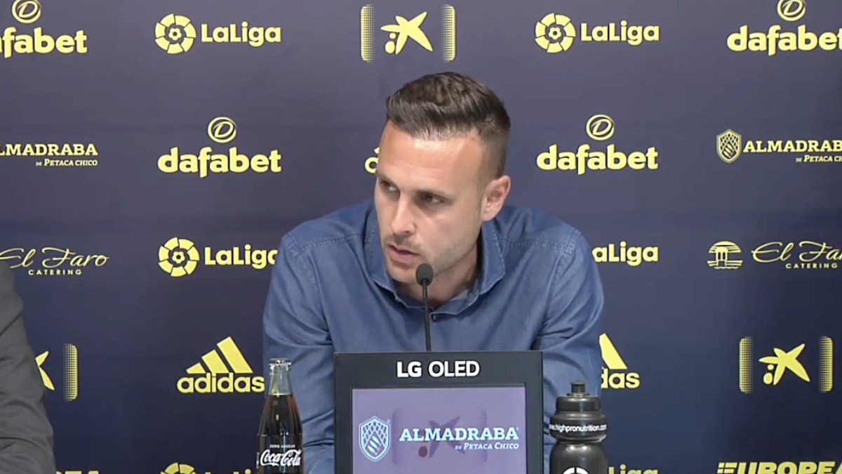 Juan Cala, en rueda de prensa.
