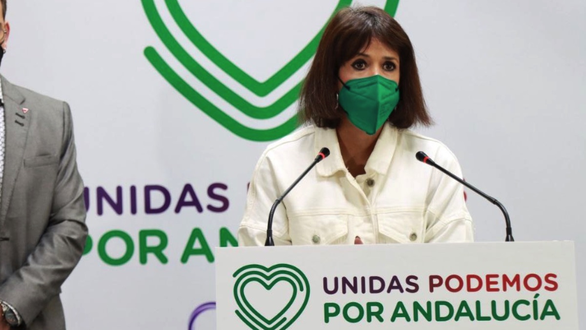 La secretaria general de Podemos Andalucía, Martina Velarde. (Foto: EP)