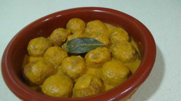 Albóndigas de bacalao