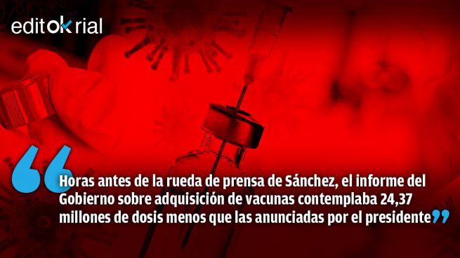 Sánchez, el ‘vendevacunas’