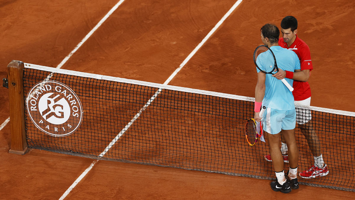 Djokovic felicita a Nadal por su victoria en Roland Garros 2020 (Getty)