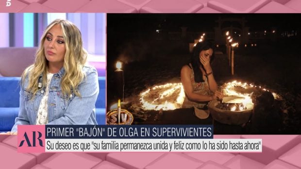 Olga Moreno asegura que tras los primeros días de dudas, ahora se ven con fuerzas de olvidar lo que ocurre fuera de Supervivientes