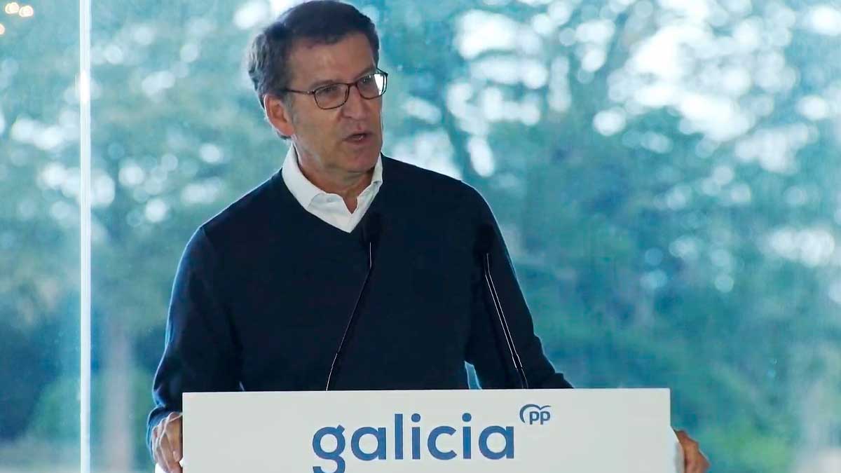 El presidente de la Xunta y del PP de Galicia, Alberto Núñez Feijóo. (Foto: EP)