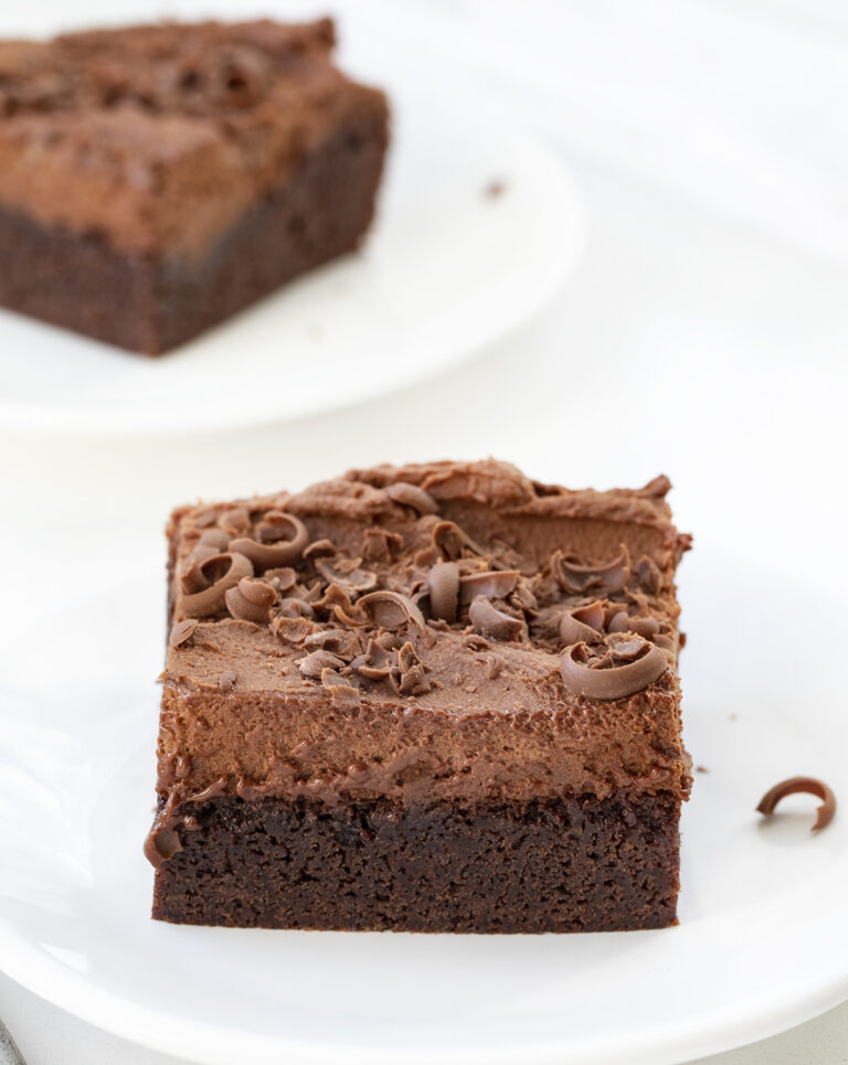 Brownie mousse de chocolate, una receta perfecta para amantes del chocolate
