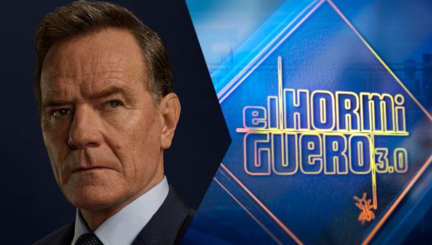 Bryan Cranston, inolvidable protagonista de la aclamada 'Breaking Bad', acude a El hormiguero