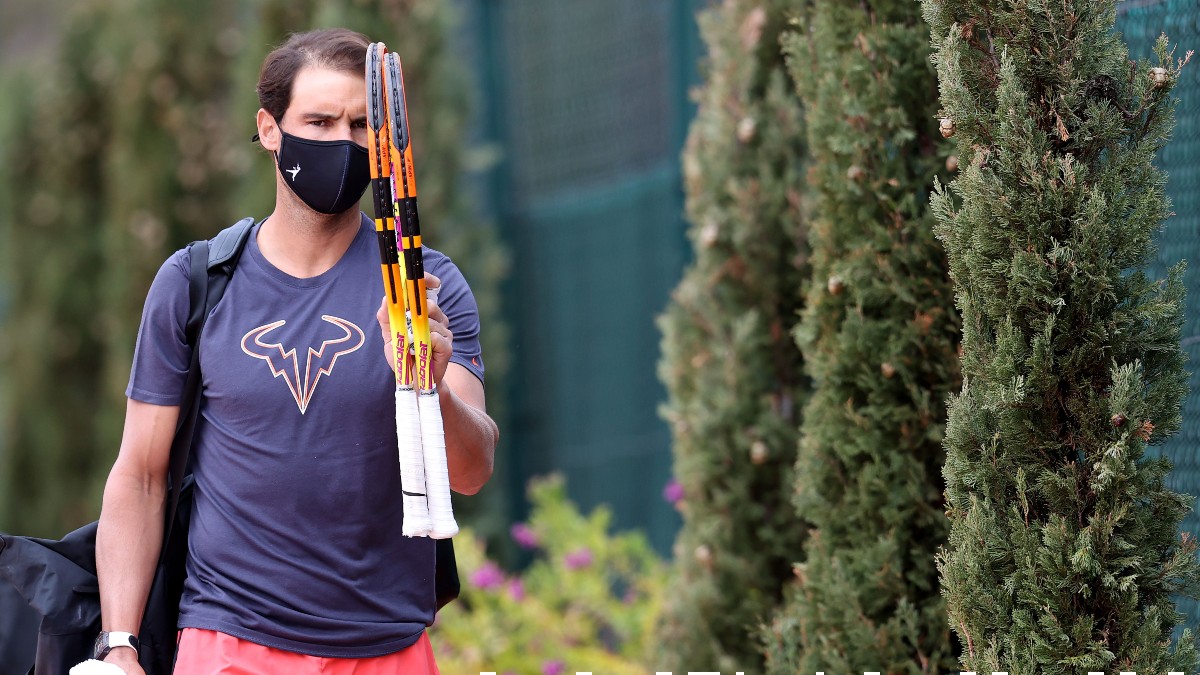 Rafael Nadal, en Montecarlo. (Getty)