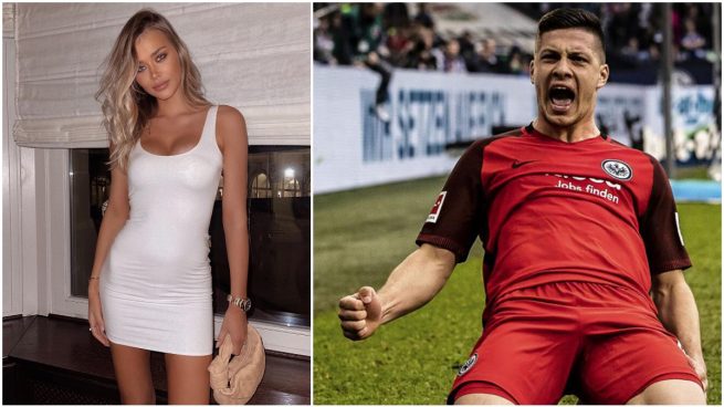 Sofija Milosevic y Luka Jovic.