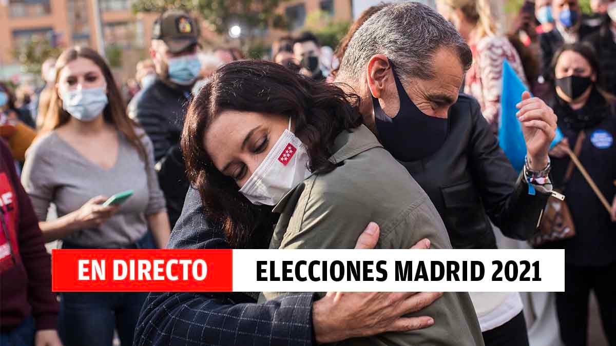 Directo sobre las elecciones en la Comunidad de Madrid del 4M