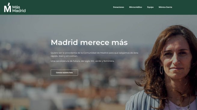Un hacker entra en la web de Más Madrid y desvía 8.000 euros a una cuenta de Podemos