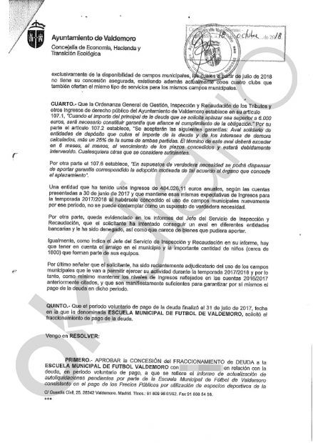 Decreto Javier Carrillo.