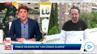 Jesús Cintora y Pablo Iglesias