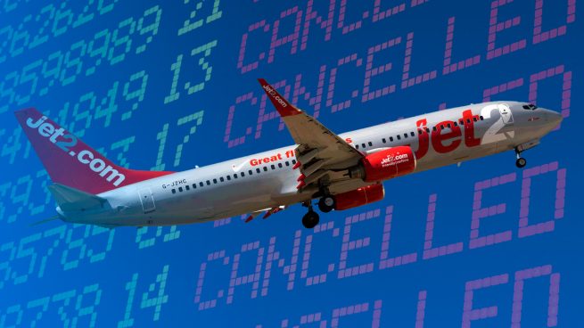 La cancelación de vuelos de Jet2 enciende las alarmas en el sector hotelero: 800.000 plazas en juego