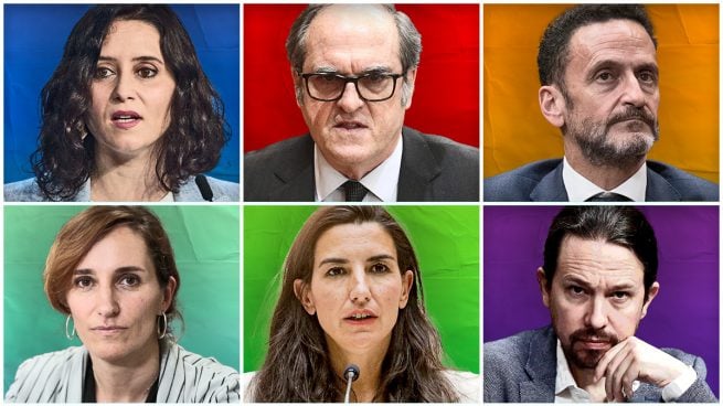 candidatos elecciones madrid 2021