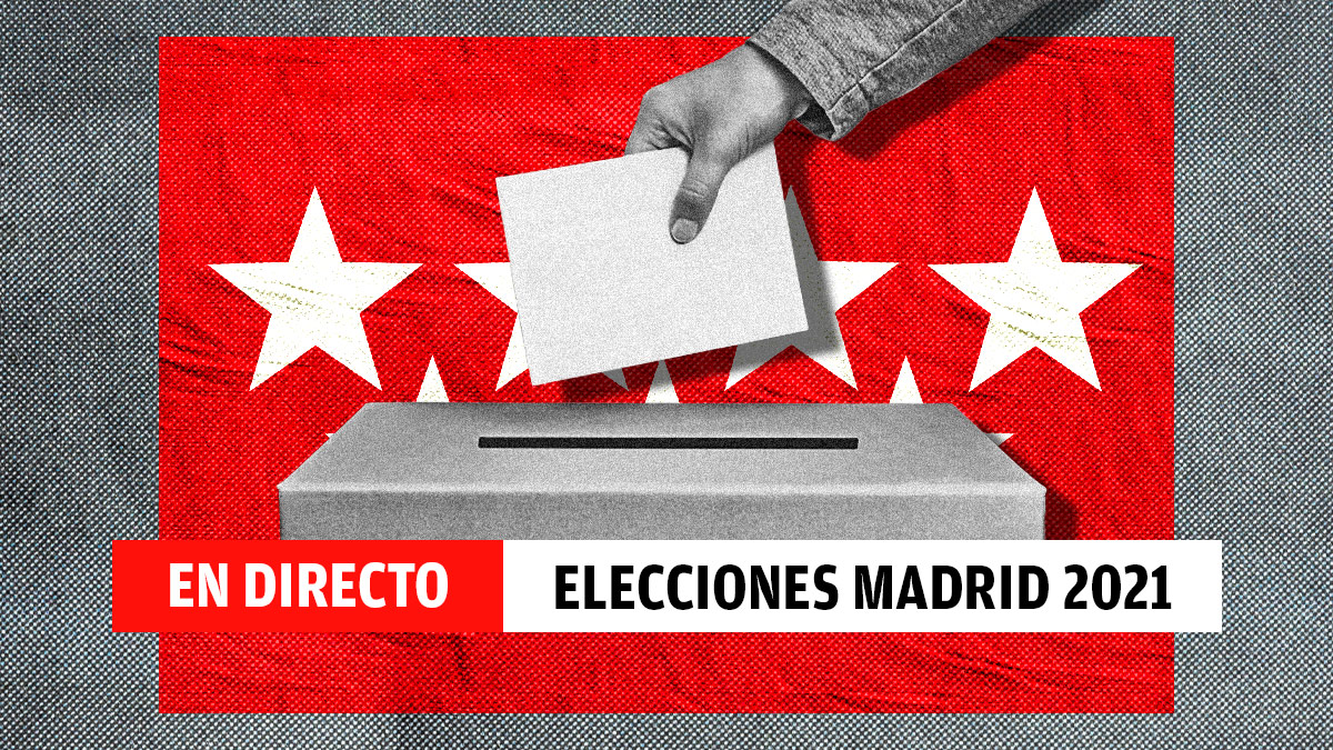 Directo sobre las elecciones en la Comunidad de Madrid 2021