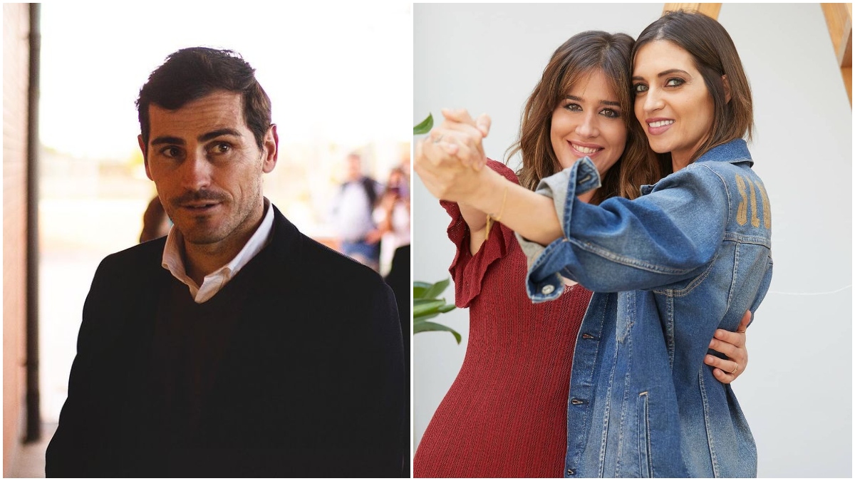 Iker Casillas, Isabel Jiménez y Sara Carbonero.
