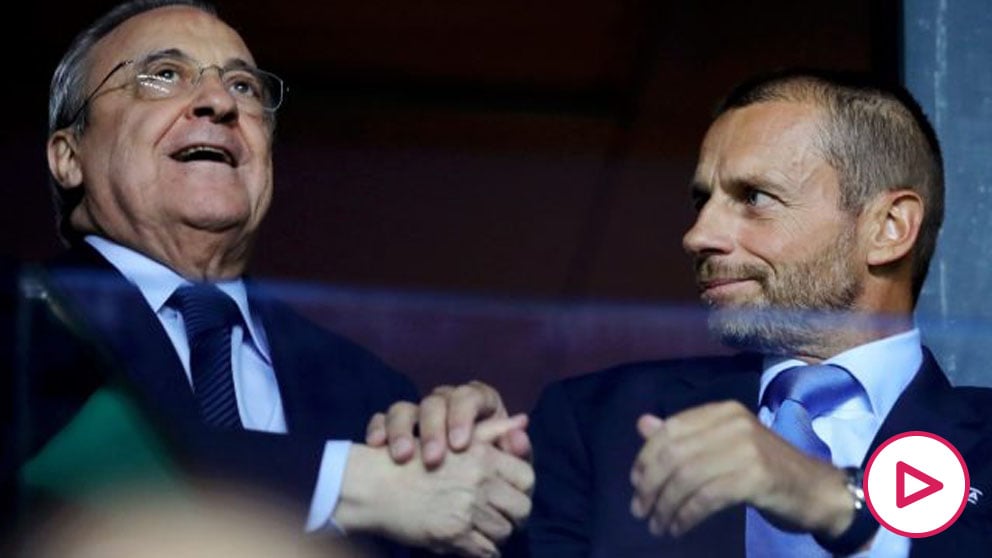 El repaso de Florentino a la UEFA- «monopolio» y «nadie entiende la nueva Champions»