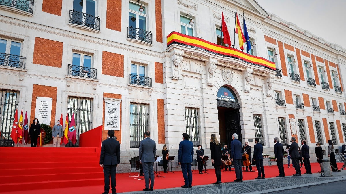 Sede de la Comunidad de Madrid, la Real Casa de Correos, en la Puerta del Sol.