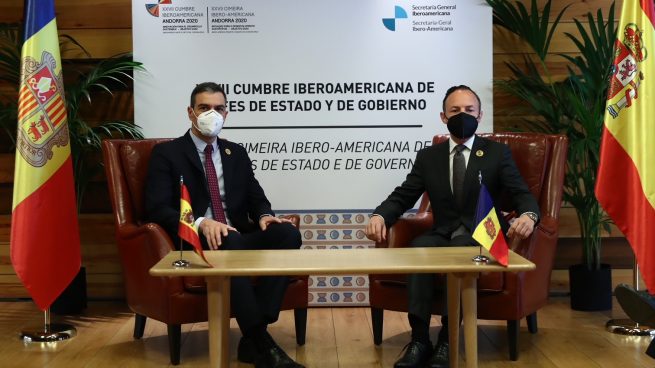 Sánchez, este miércoles, reunido con el Cap de Govern de Andorra Xavier Espot.
