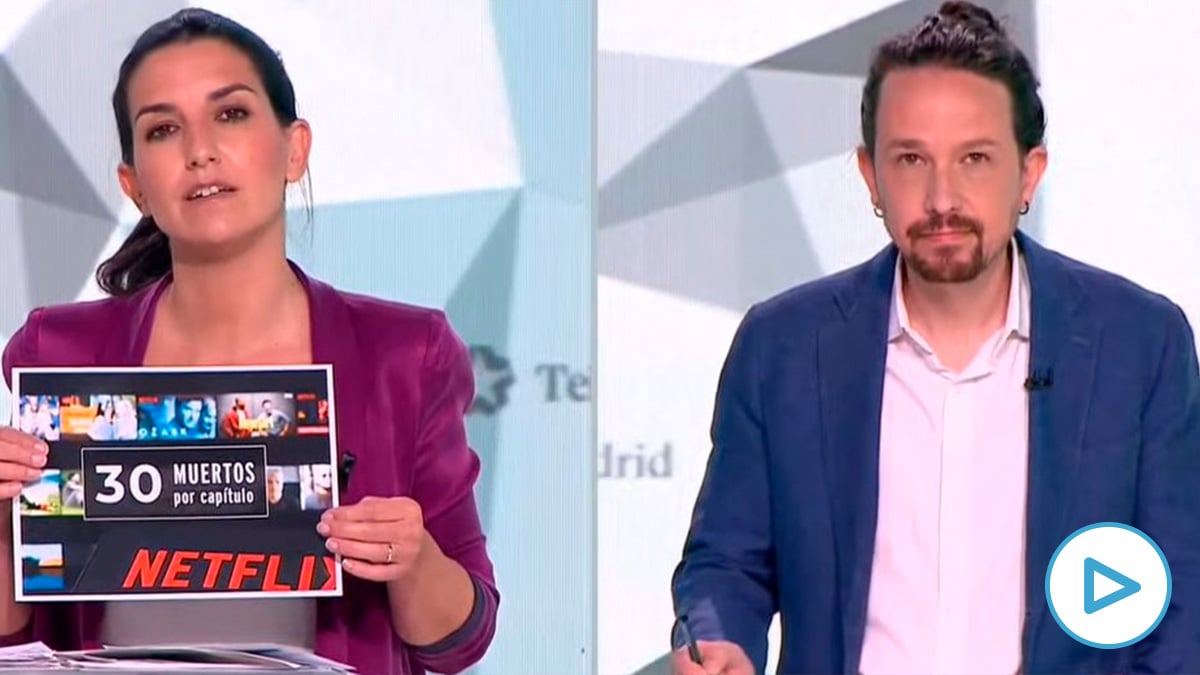 Rocío Monasterio y Pablo Iglesias.