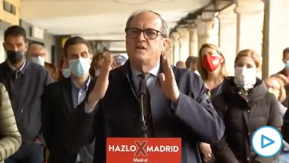 Ángel Gabilondo, candidato del PSOE en las elecciones de la Comunidad de Madrid.