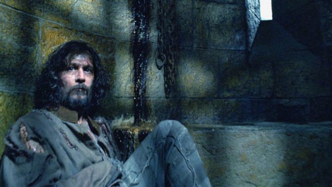 Sirius Black es un famoso prisionero de Azkaban en la saga de Harry Potter (Warner Bros Pictures)
