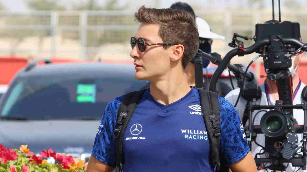 George Russell, piloto de Mercedes. (AFP