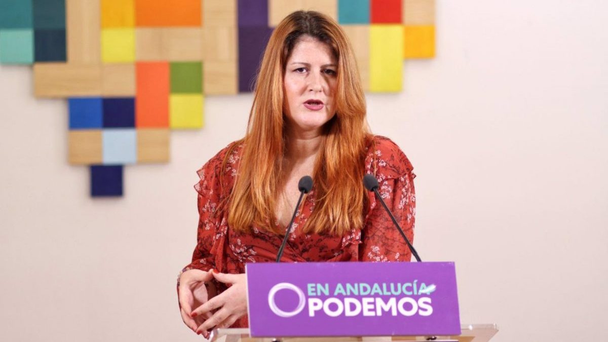 Susana Serrano, secretaria general de Podemos Sevilla.