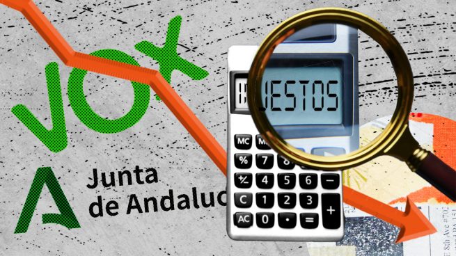 La Junta de Andalucía acuerda con Vox una inminente bajada general de impuestos.