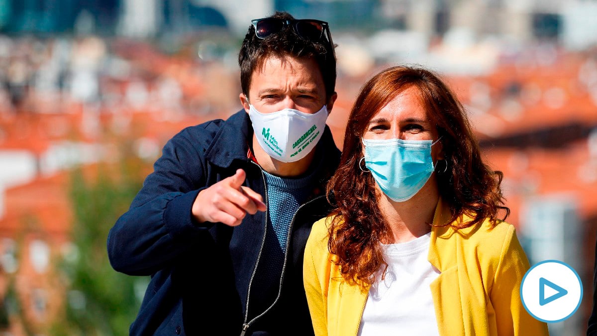 Íñigo Errejón y Mónica García. (Foto: Efe)