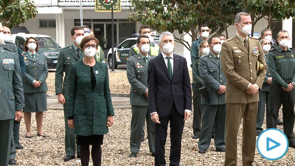 rey-felipe-vi-marlaska-guardia-civil-caceres