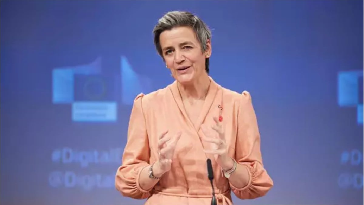 Margrethe Vestager, vicepresidenta de la Comisión Europea y responsable de Competencia.
