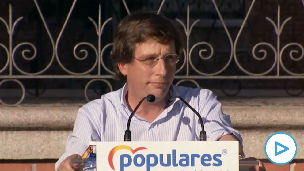 El alcalde de Madrid, José Luis Martínez-Almeida