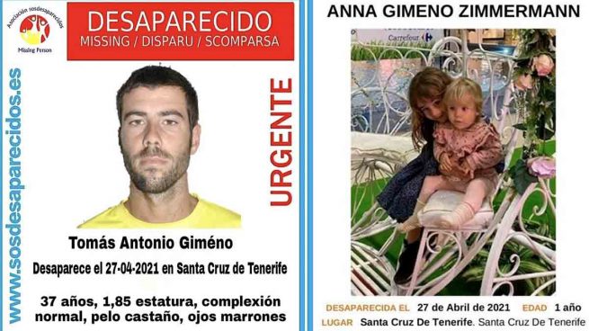 Un padre desaparece junto a sus dos hijas tras llevárselas sin autorización en Tenerife