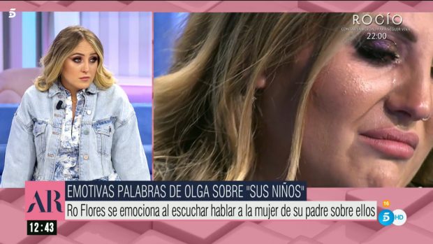 Rocío Flores aclara el papel de Olga Moreno y Rocío Carrasco en su vida