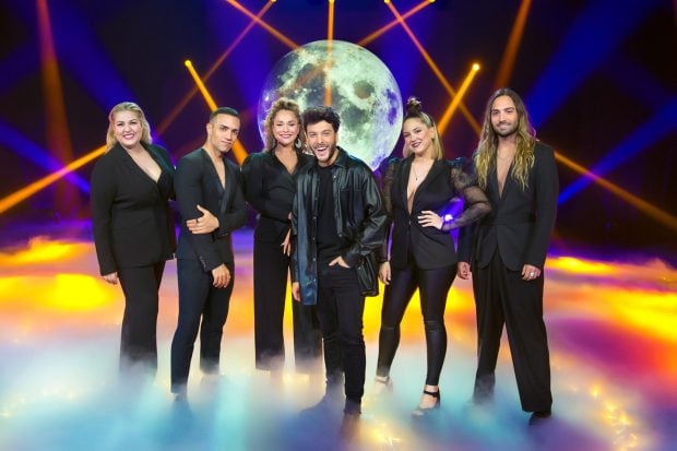 Blas Cantó y su equipo para Eurovisión 2021