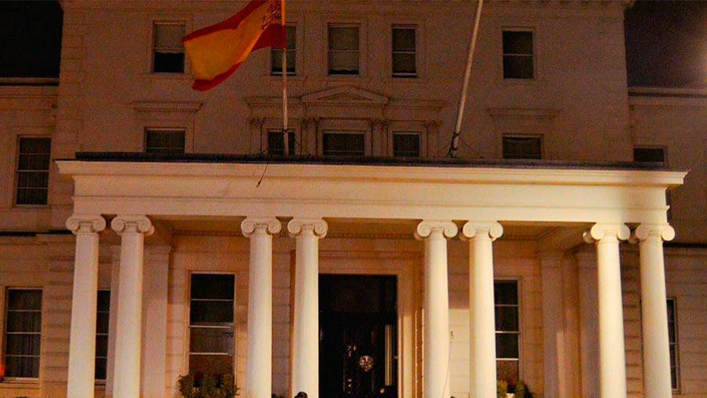 Embajada española en Londres.