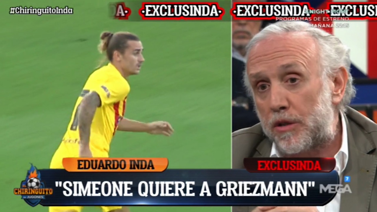 Eduardo Inda adelantó el 11 de mayo que Simeone pidió la vuelta de Griezmann al Atlético.