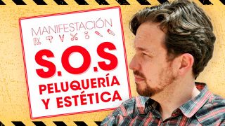 pablo iglesias corte de pelo coleta