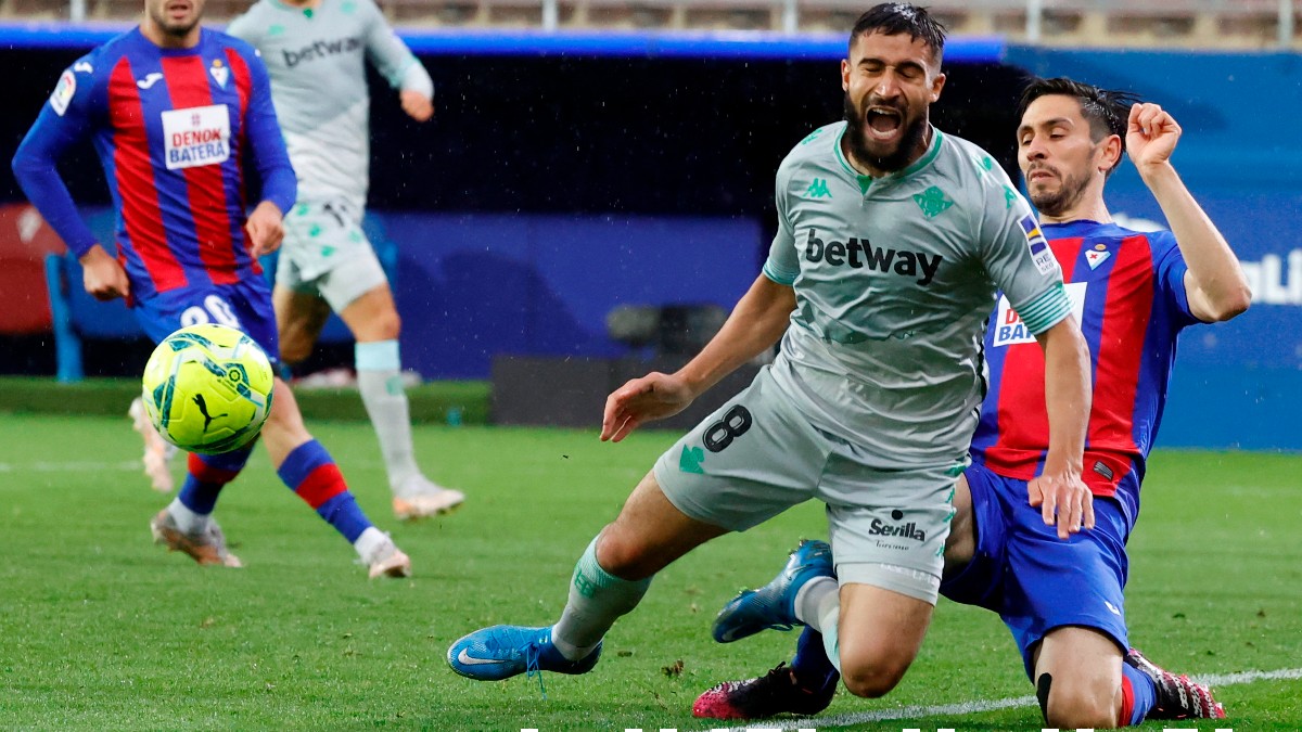 Eibar y Betis empatan a en Ipurúa. (EFE)