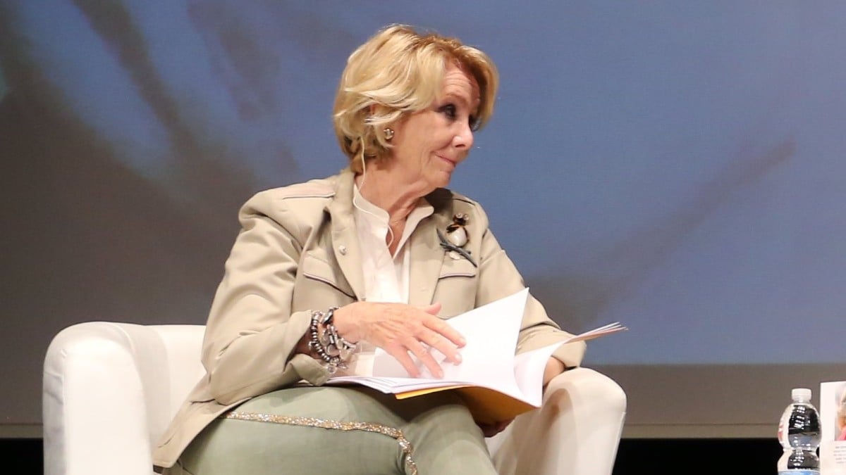 Esperanza Aguirre. Foto: Europa Press