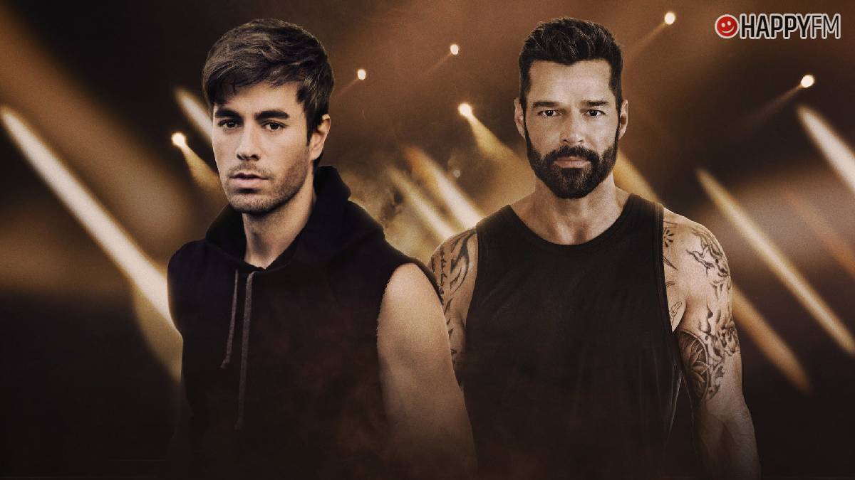 Ricky Martin y Enrique Iglesias