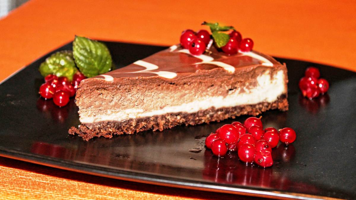 Tarta de queso ricotta y chocolate, una deliciosa receta