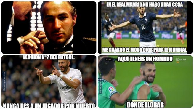 Los mejores memes de la vuelta de Benzema con Francia