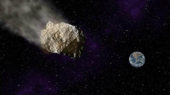 Asteroide a la tierra