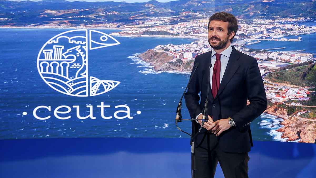 El presidente del PP, Pablo Casado. Foto: EP