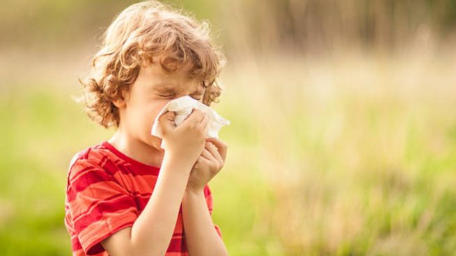alergia en niños
